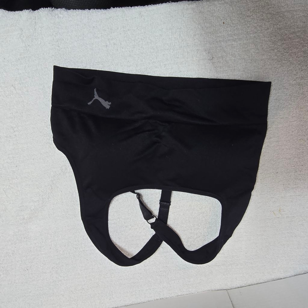 Women's Puma Black Sports Bra M